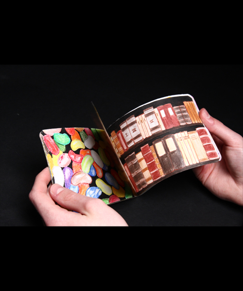 Photo d'une double page du carnet