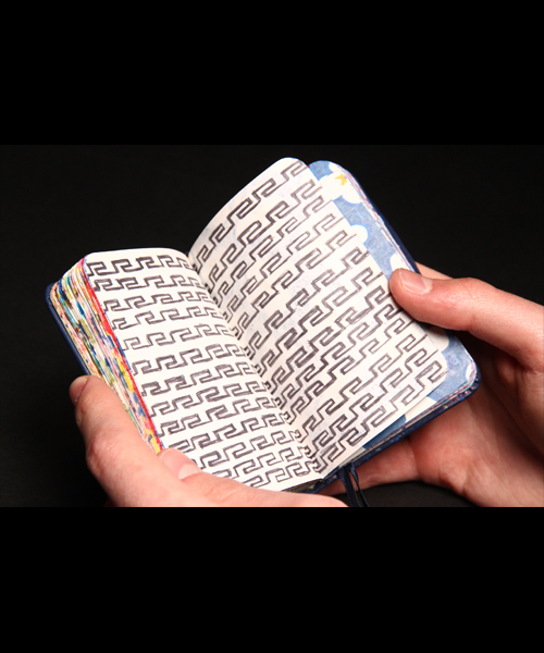 Photo d'une double page du carnet